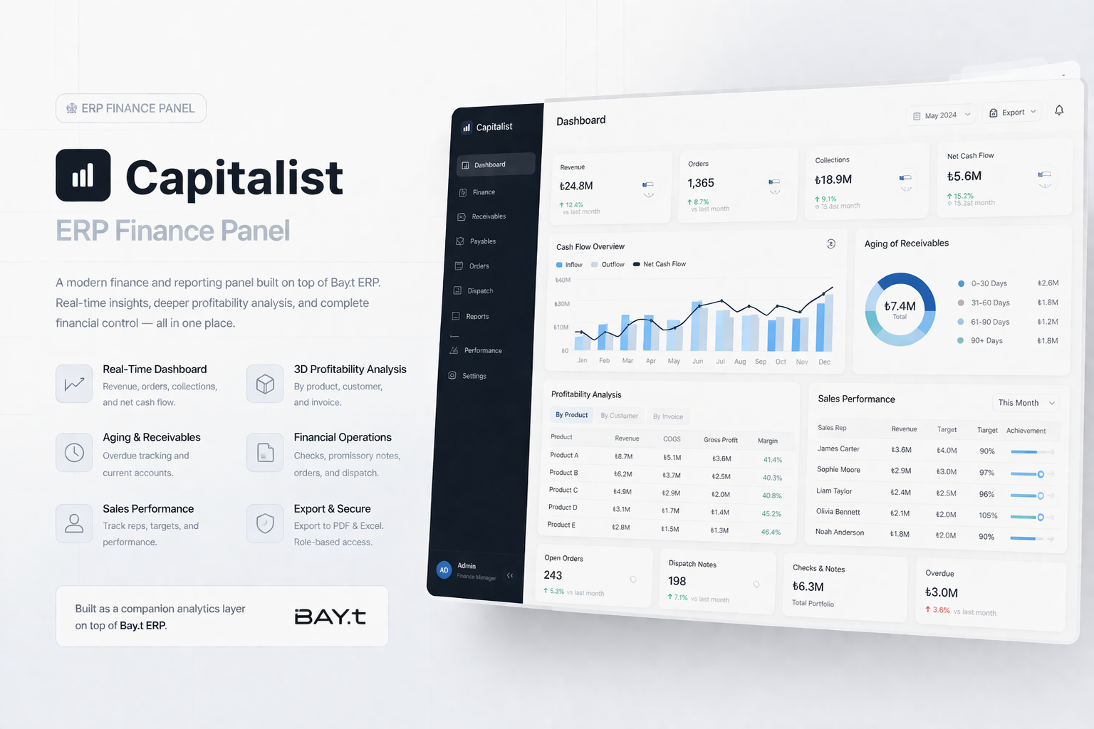 Capitalist — ERP Finance Panel