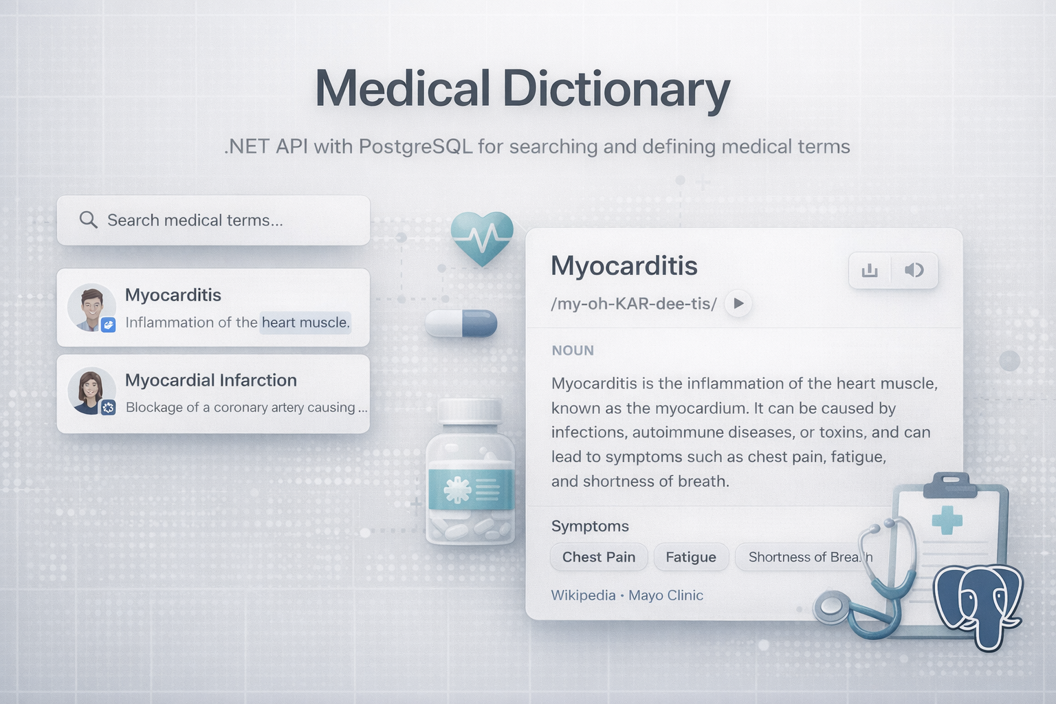 Medical Dictionary App